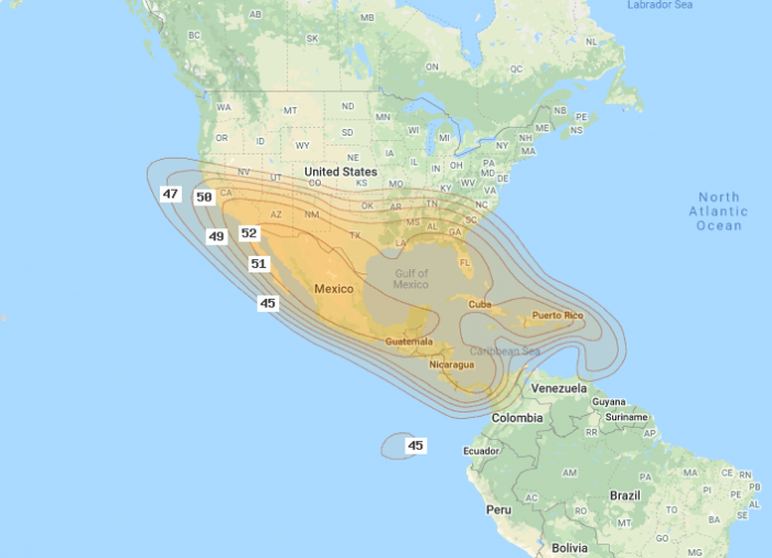 Kiwisat SES-10 Satellite Footprint